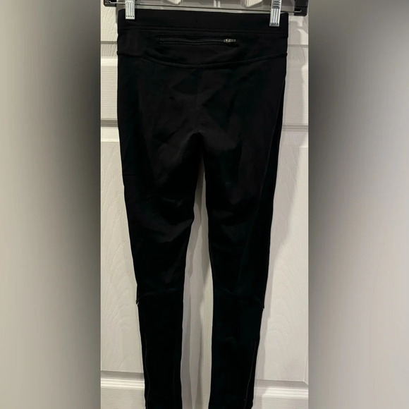 The North Face  Vaporwick leggings tights warm gym workout outdoor Black USXS - Picture 3 of 8